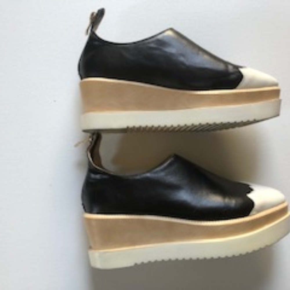 Platform Black & White Stella like shoes